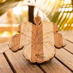 Planche Artisanale Fleur d'hibiscus