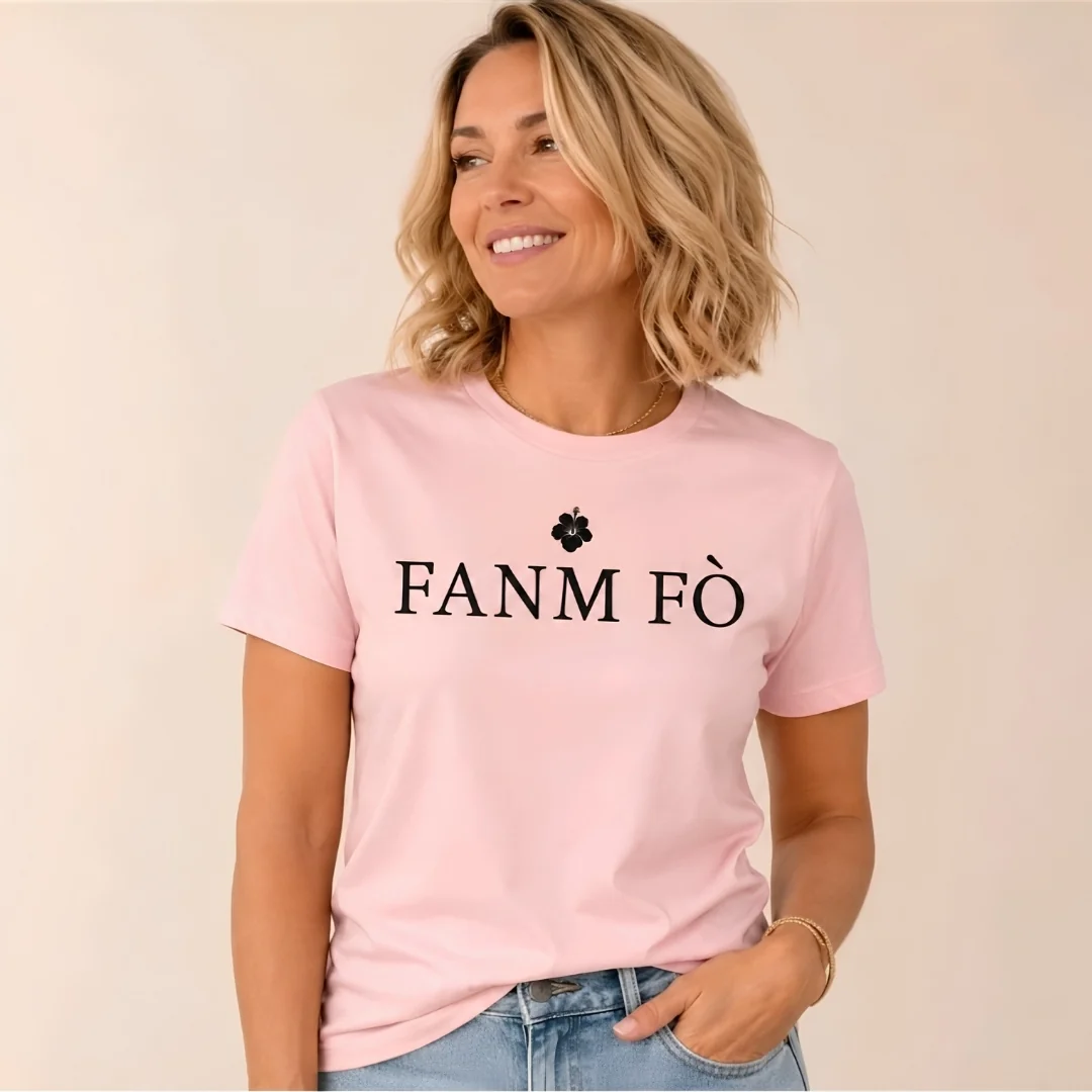 T-shirt Fanm Fò - Image 2